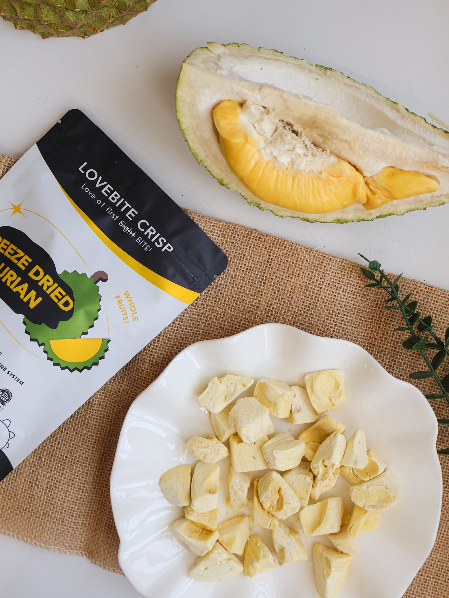 【30g Musang King】Freeze dried Durian