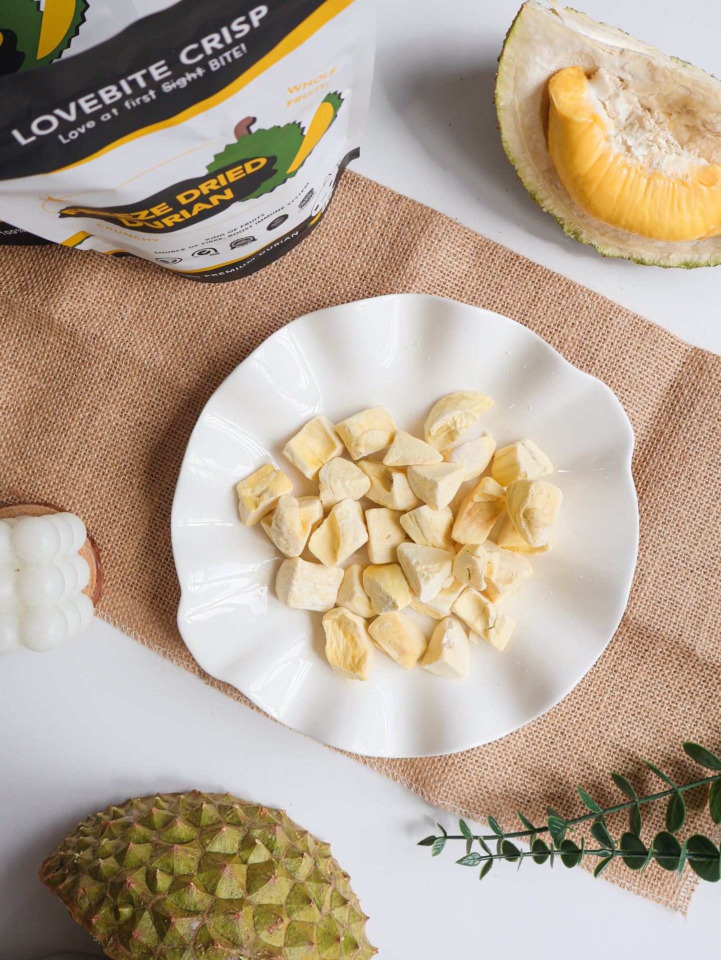 【30g Musang King】Freeze dried Durian