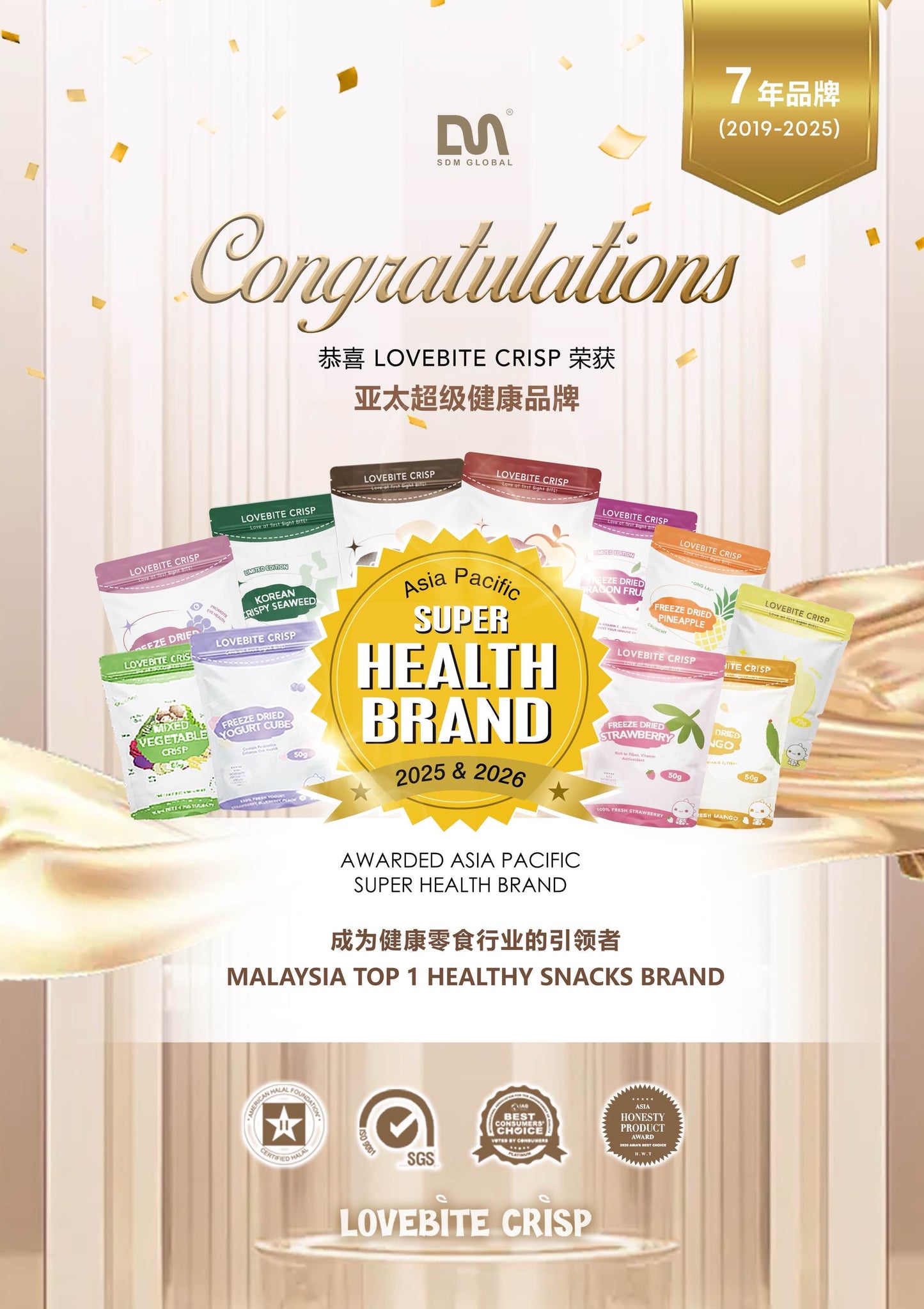 【40G】Freeze Dried Pineapple🍍🍍 ONG LAI 旺旺来💰