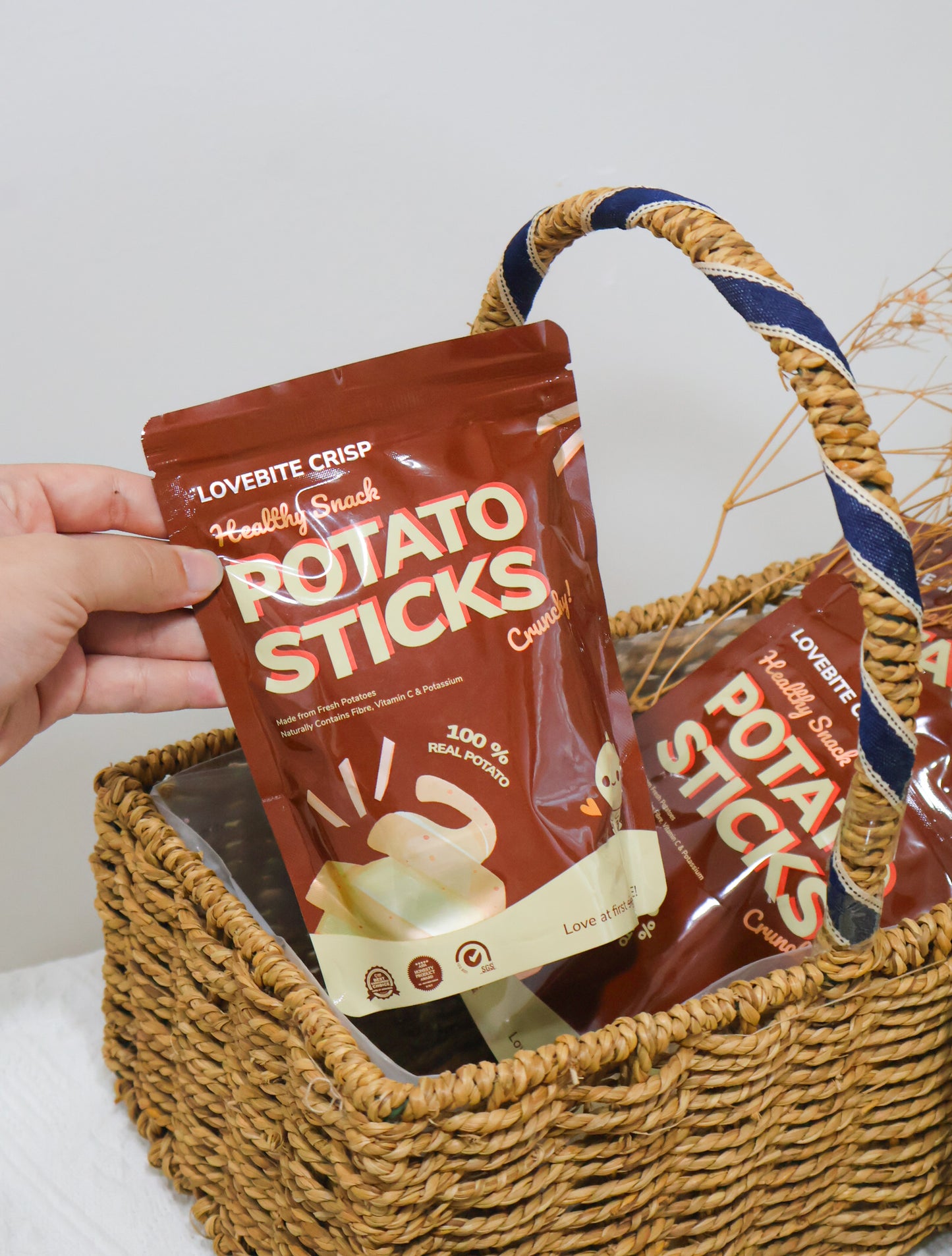 [30G] LOVEBITE CRISP POTATO STICKS [NEW 🍟🥔] FREE When Buy 12 packets and above