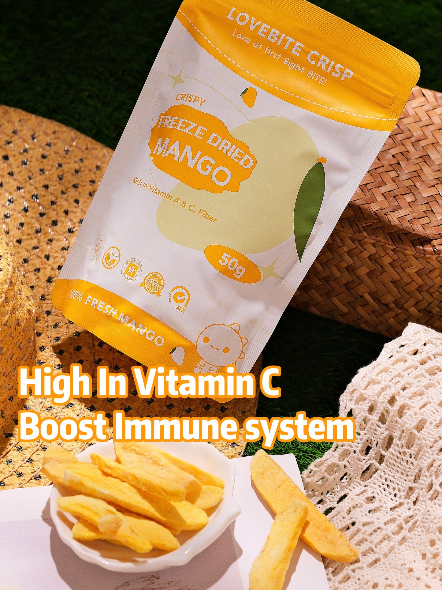 [50G] FREEZE DRIED MANGO 🥭